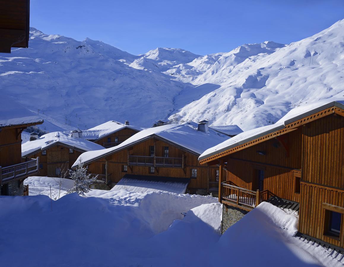 CGH Résidences&Spas les Chalets du Soleil Authentiques Saint-Martin-de-Belleville Esterno foto