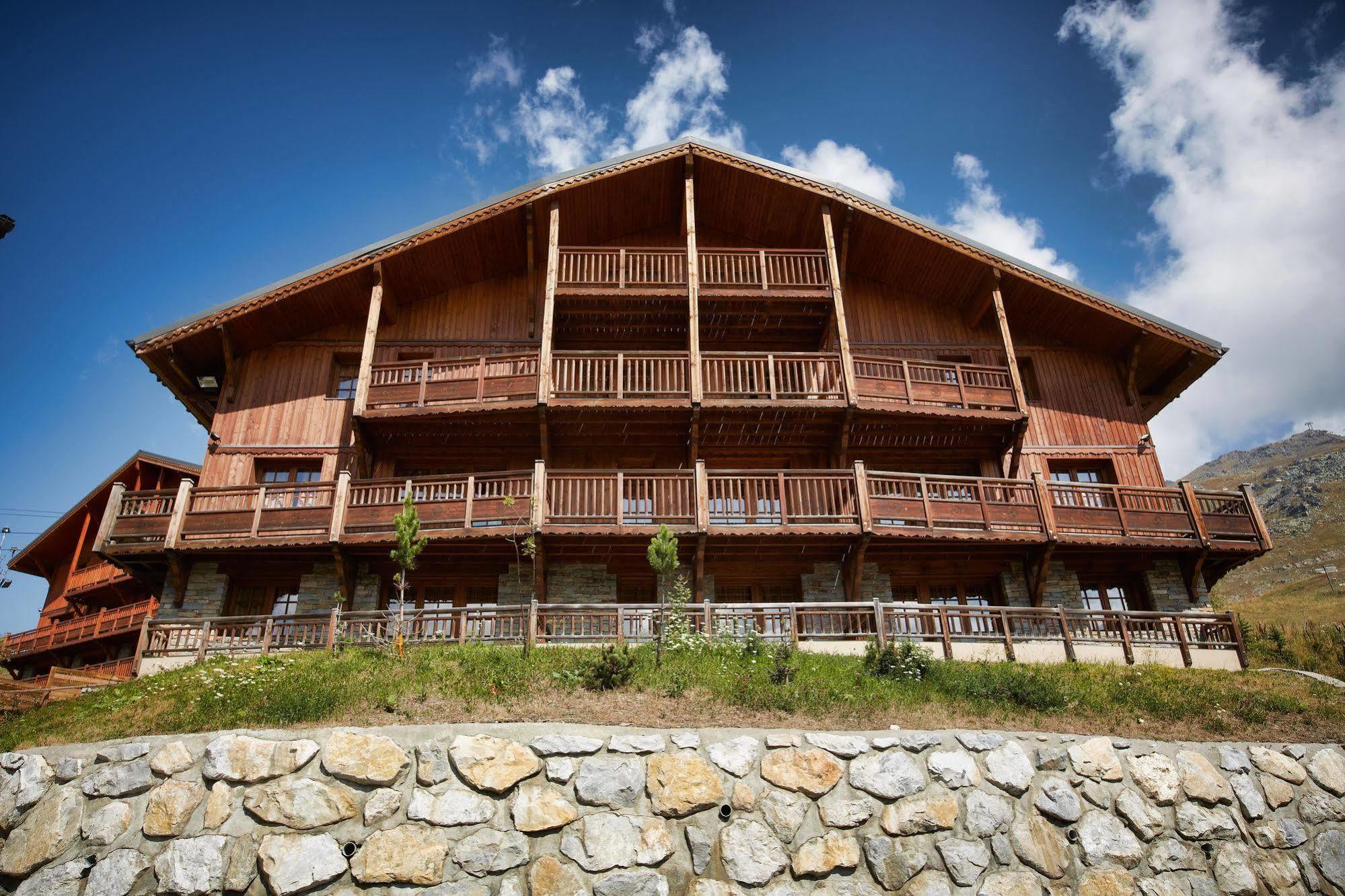 CGH Résidences&Spas les Chalets du Soleil Authentiques Saint-Martin-de-Belleville Esterno foto