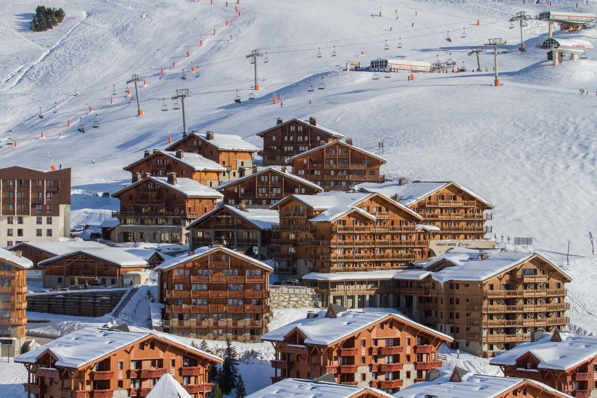 CGH Résidences&Spas les Chalets du Soleil Authentiques Saint-Martin-de-Belleville Esterno foto