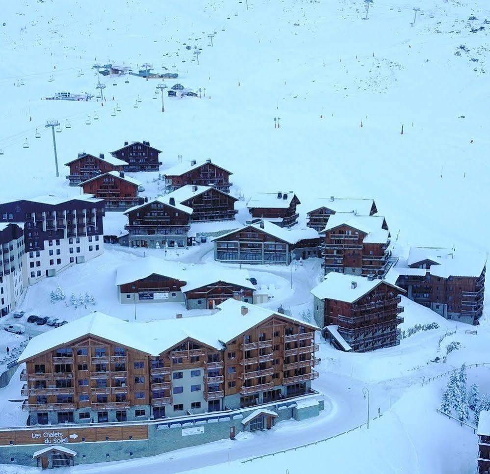 CGH Résidences&Spas les Chalets du Soleil Authentiques Saint-Martin-de-Belleville Esterno foto